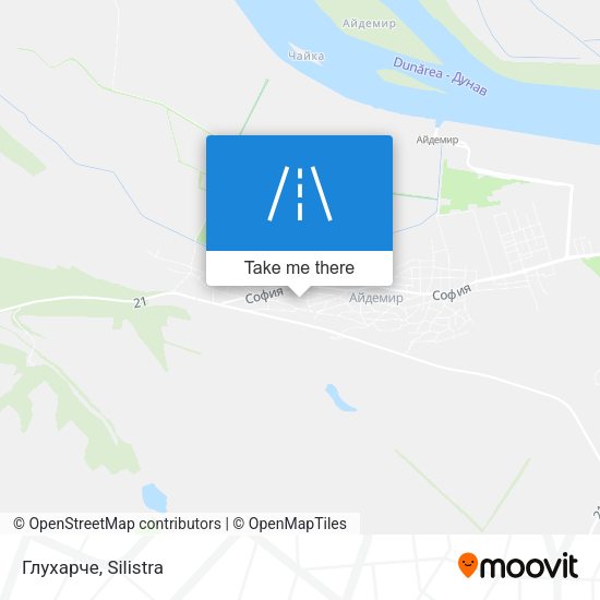 Глухарче map