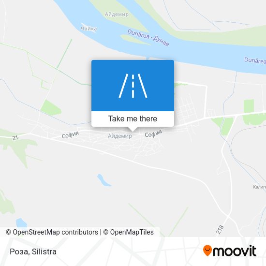 Карта Роза