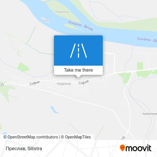 Преслав map