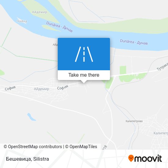 Бешевица map