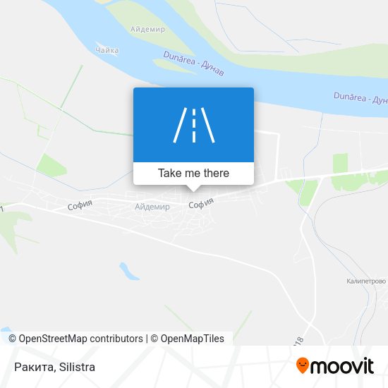 Ракита map
