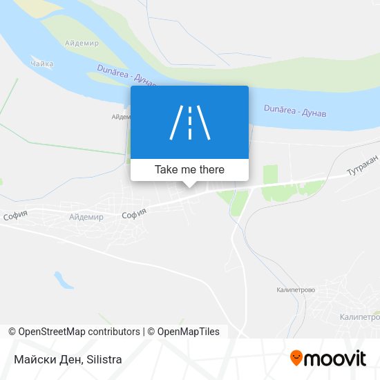 Майски Ден map