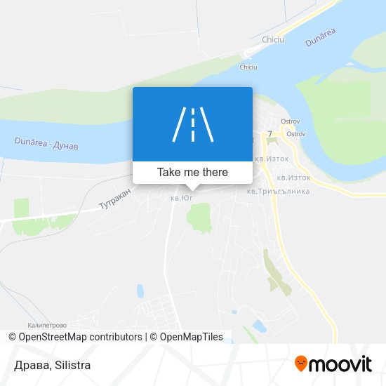 Драва map