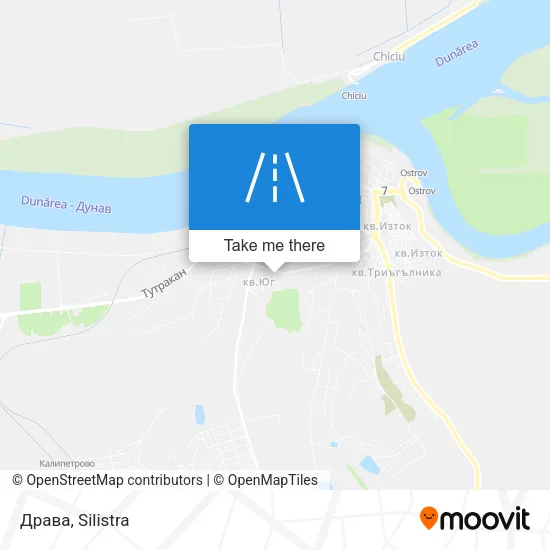 Карта Драва