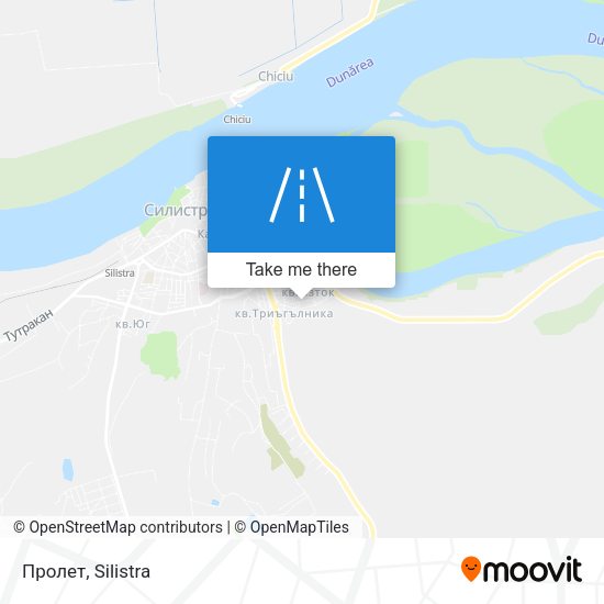 Пролет map