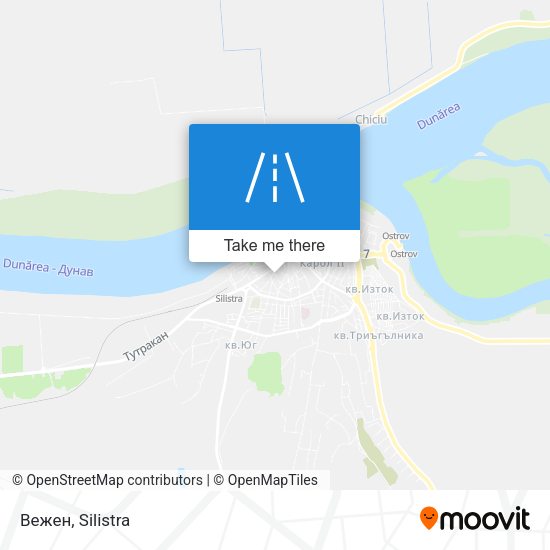 Вежен map