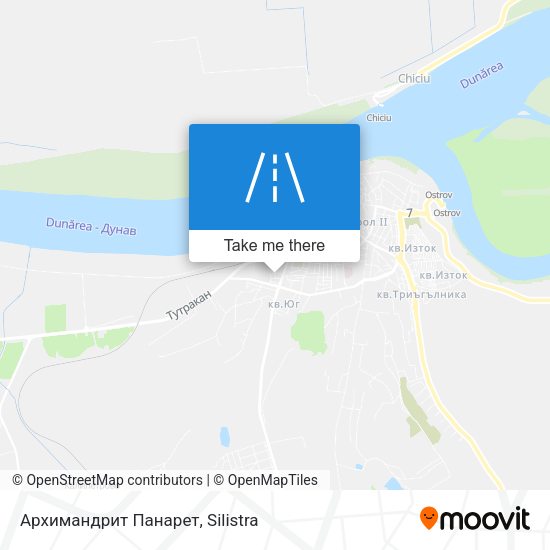 Архимандрит Панарет map