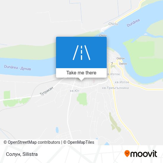 Солун map