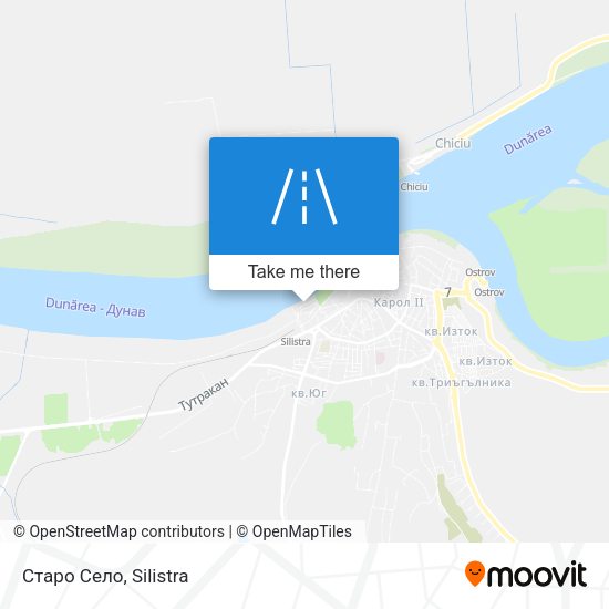 Старо Село map