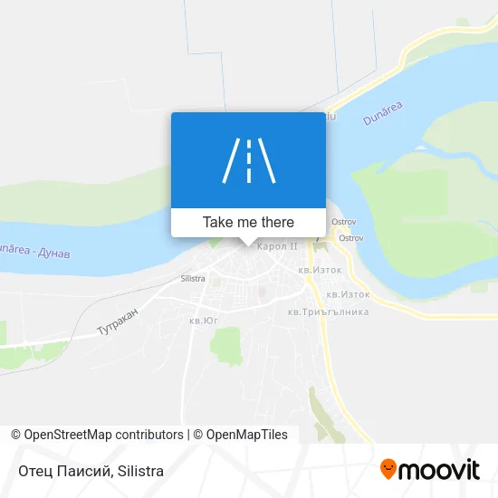 Карта Отец Паисий