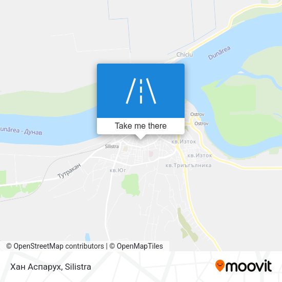 Хан Аспарух map