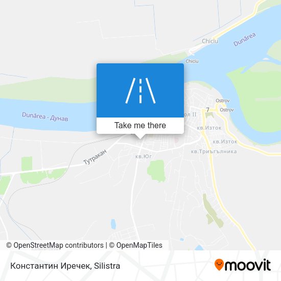 Карта Константин Иречек