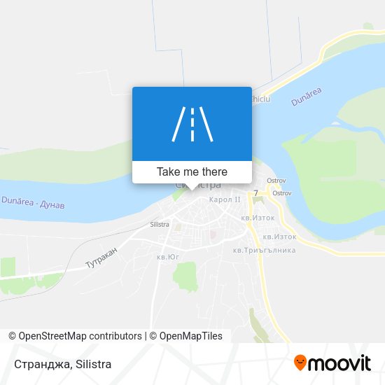 Странджа map