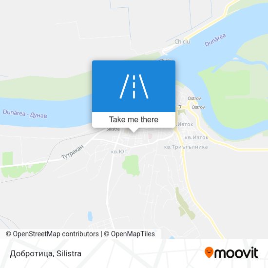 Добротица map