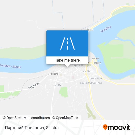 Партений Павлович map