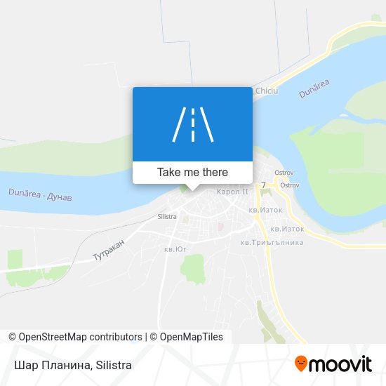 Шар Планина map