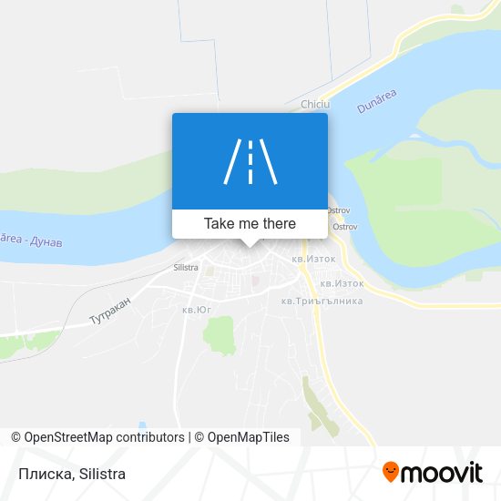 Плиска map