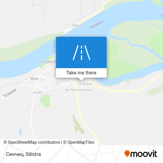 Синчец map