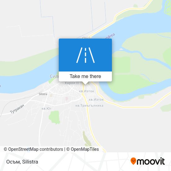 Осъм map