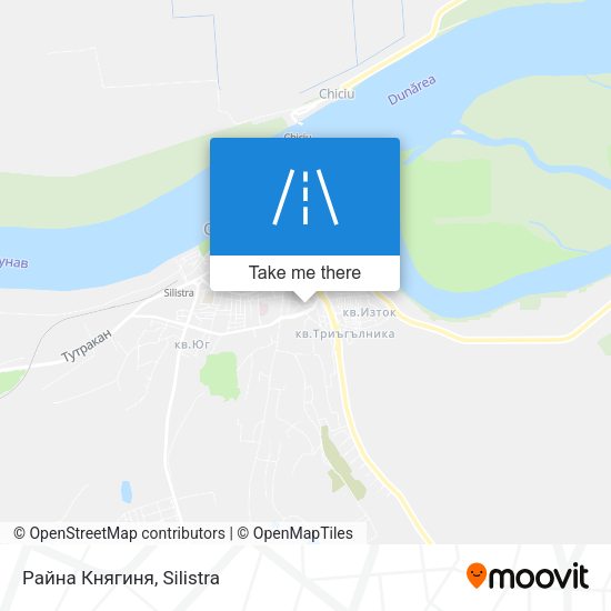 Райна Княгиня map