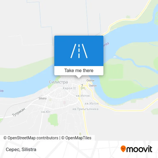 Карта Серес