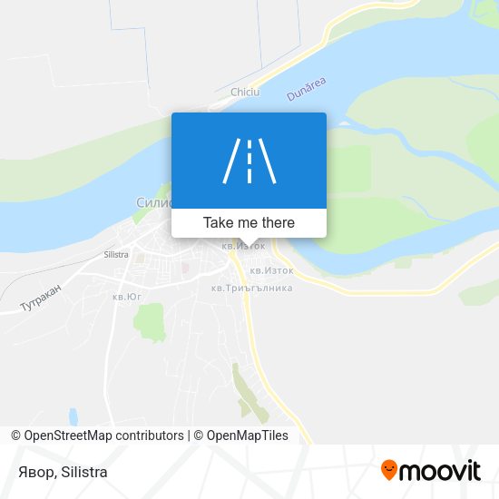 Явор map