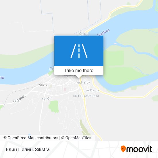 Елин Пелин map