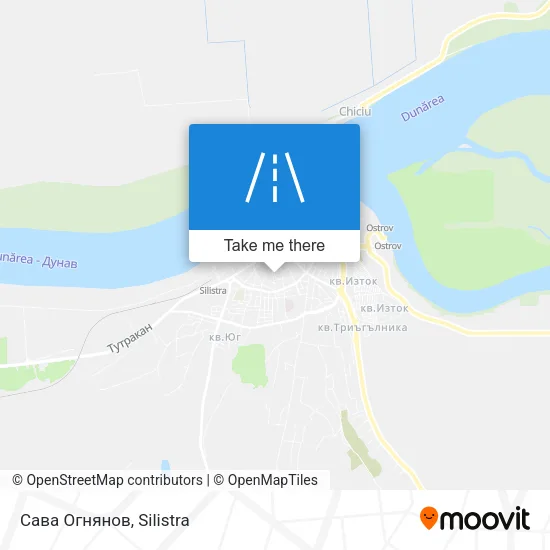 Карта Сава Огнянов