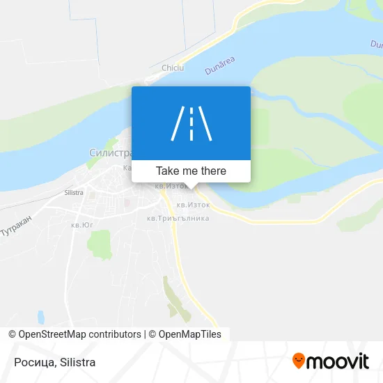 Карта Росица