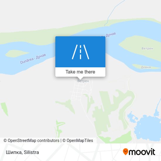 Шипка map
