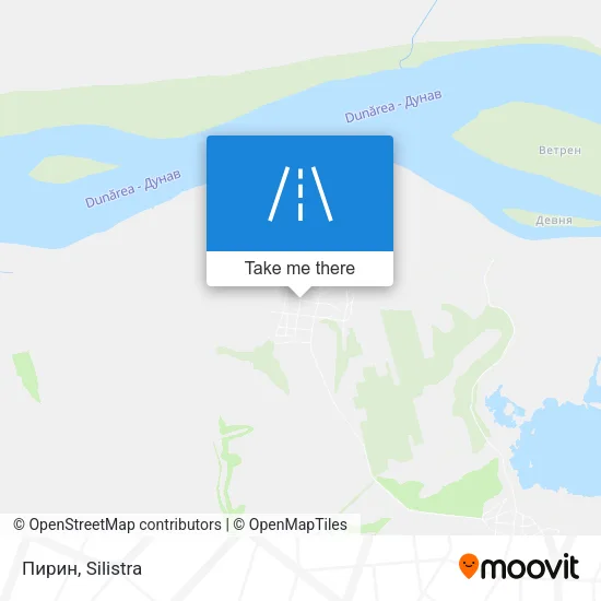 Пирин map