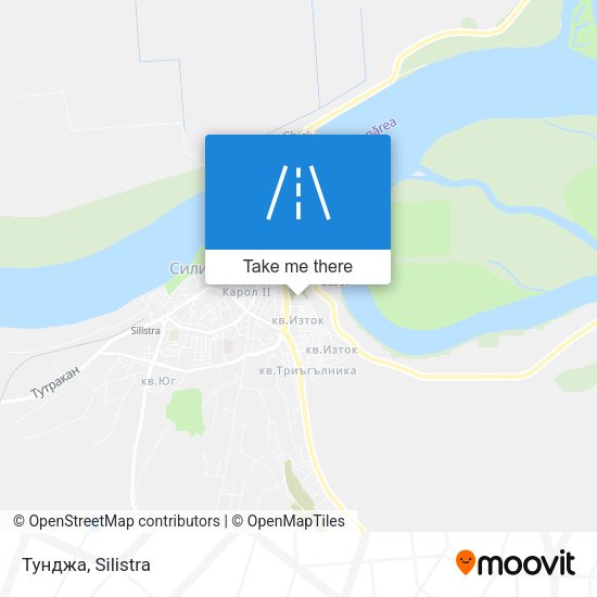 Карта Тунджа
