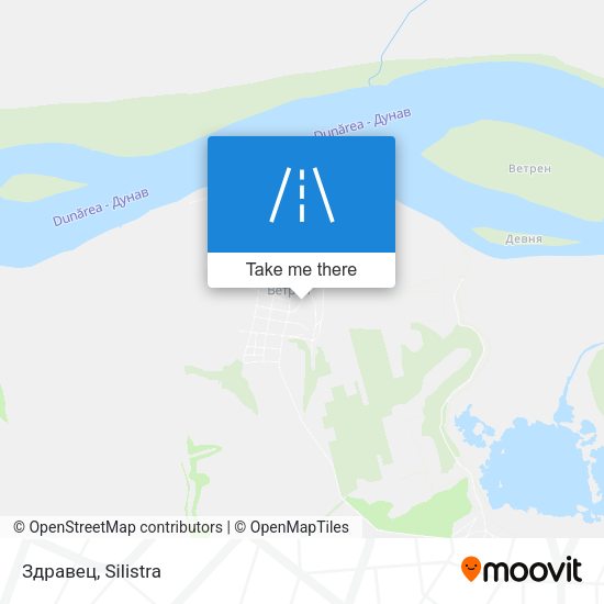 Здравец map