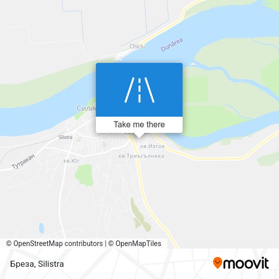 Бреза map