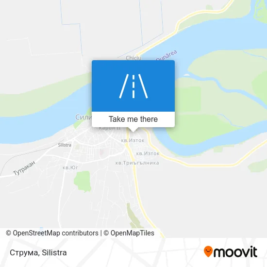 Карта Струма