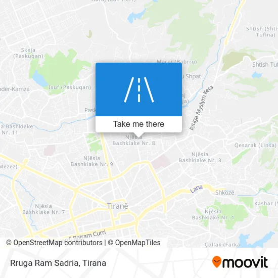 Rruga Ram Sadria map