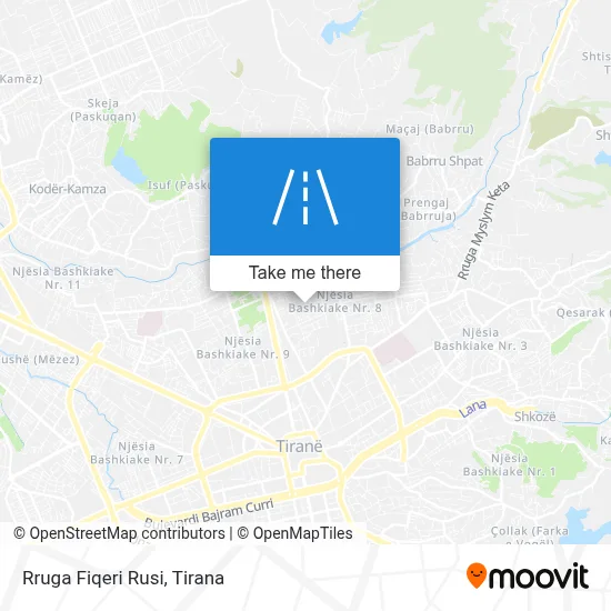 Rruga Fiqeri Rusi map