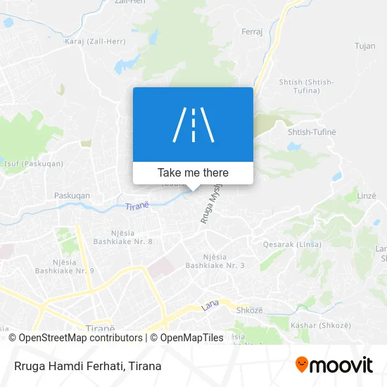Rruga Hamdi Ferhati map
