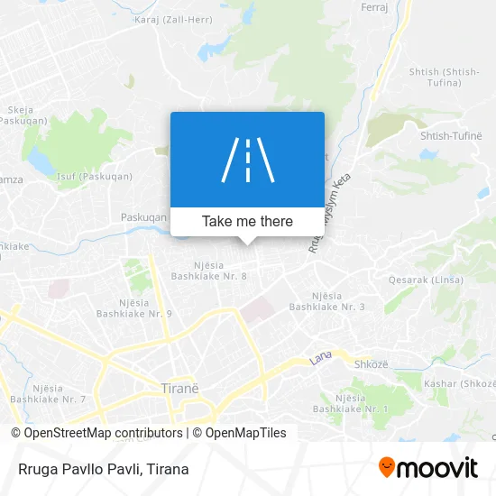 Rruga Pavllo Pavli map