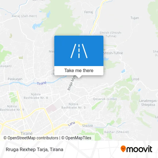 Rruga Rexhep Tarja map
