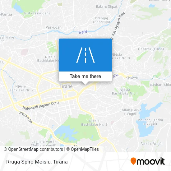 Rruga Spiro Moisiu map