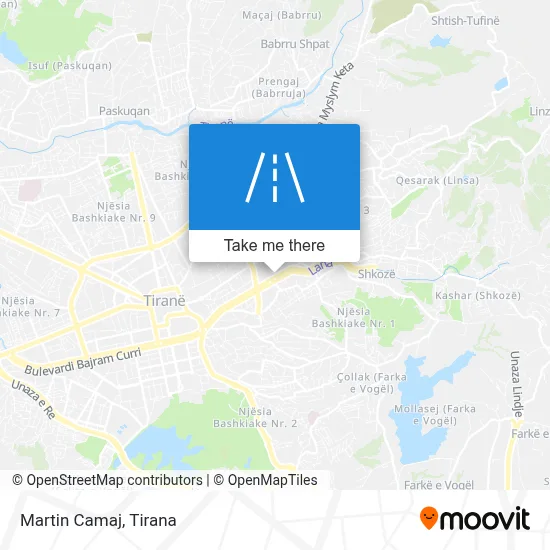 Martin Camaj χάρτης