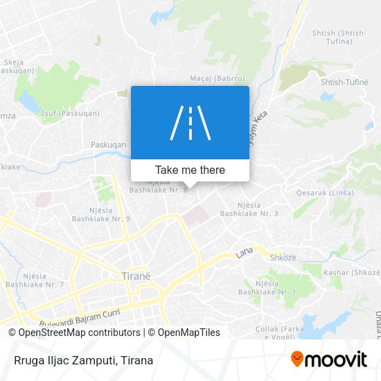 Rruga Iljac Zamputi map