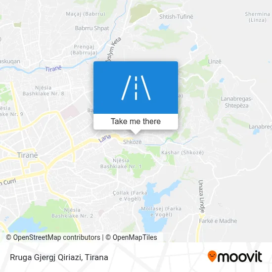 Rruga Gjergj Qiriazi map