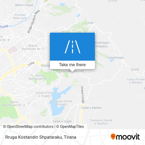 Rruga Kostandin Shpataraku map