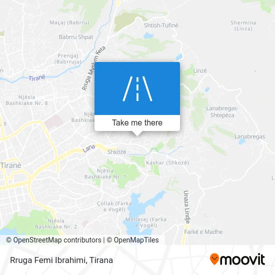 Rruga Femi Ibrahimi map