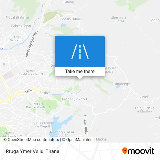 Rruga Ymer Veliu map