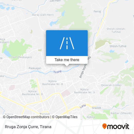 Rruga Zonja Çurre map