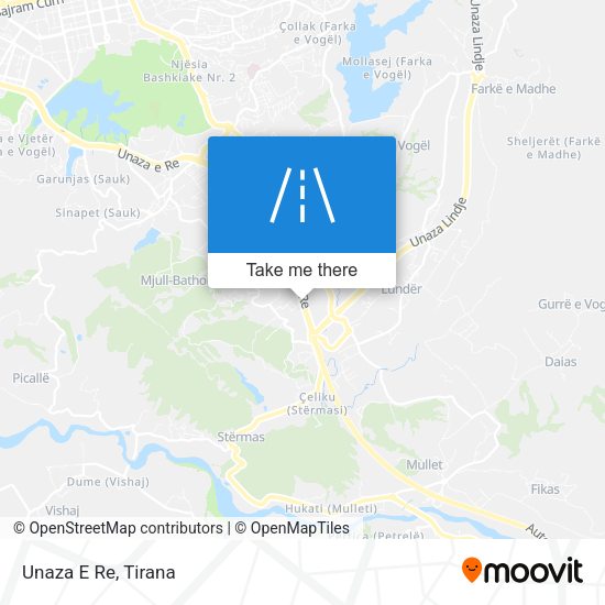 Unaza E Re χάρτης