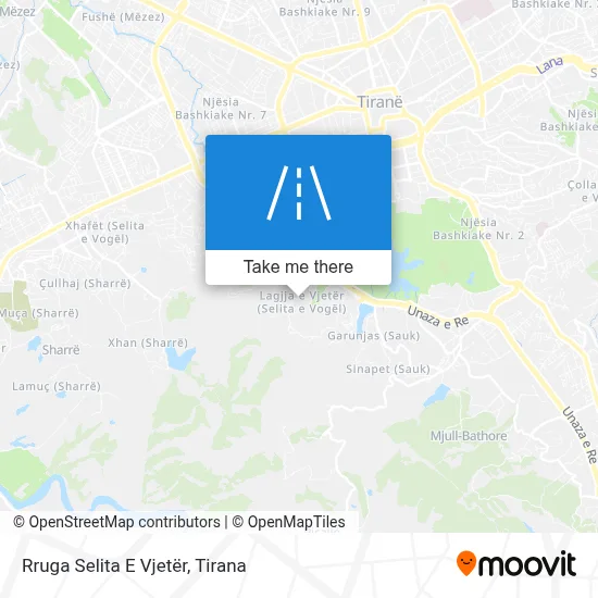 Rruga Selita E Vjetër map